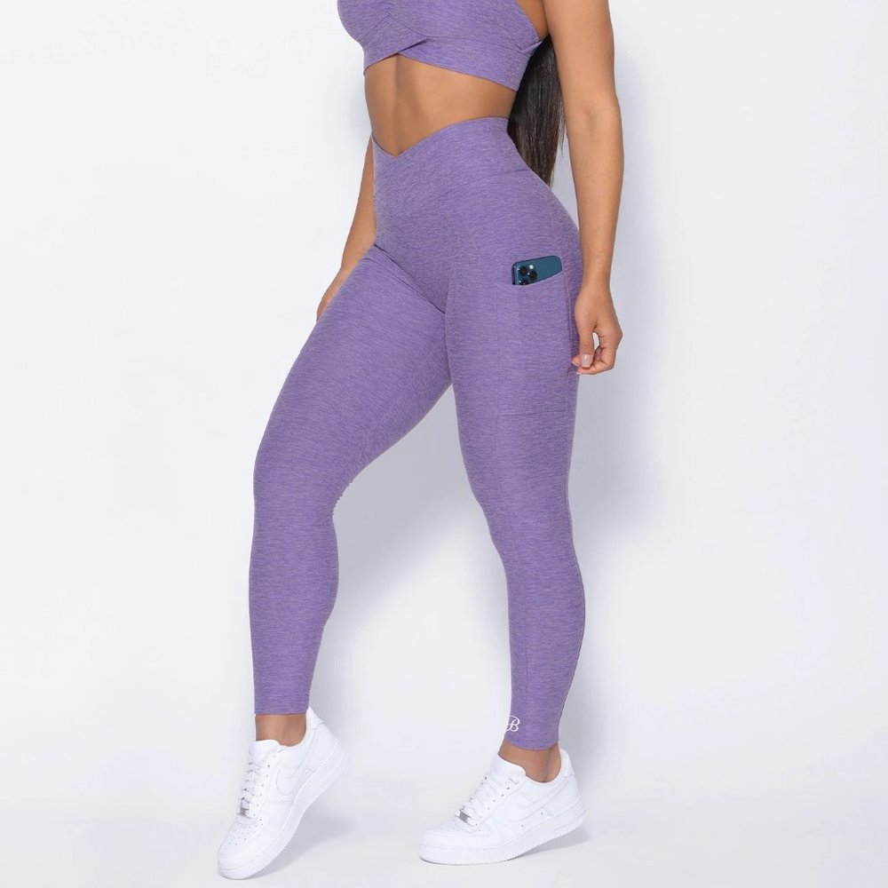 Bombshell Sportswear - Contour Leggings - Violet - Small